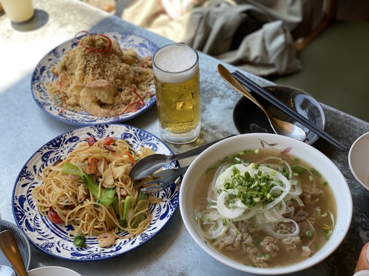  강남역 베트남음식 파파야리프 , 시리얼 새우 JMT...