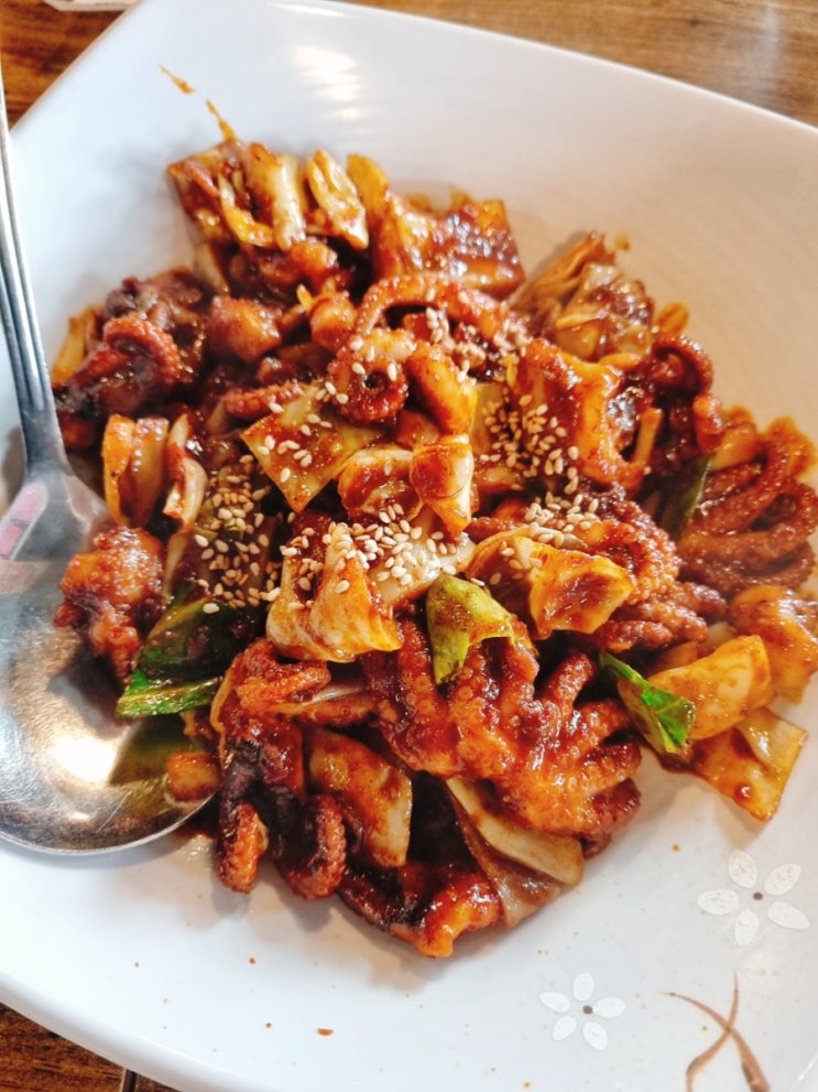  수원 화서_[그집쭈꾸미] 피자&쭈꾸미 볶음