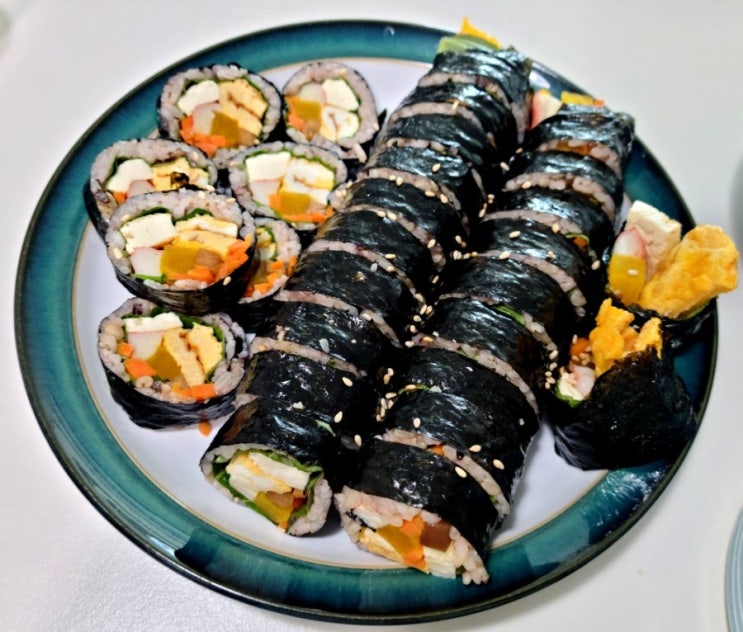  우리집 일요일 브런치 김밥