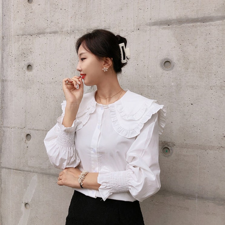 가성비갑 리린 프릴 카라 퍼프 바이름 핀턱 러브패리스 레이스 오즈세컨블라우스 잇미샤 베이시코 추천해요 가성비갑 리린 프릴 카라 퍼프 바이름 핀턱 러브패리스 레이스 오즈세컨블라우스 잇미샤 베이시코 추천해요