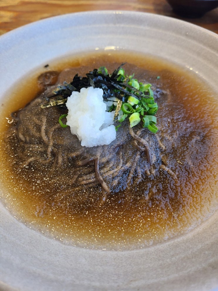  대전 맛집 도안동/가수원동/도안아이파크 근처 일식집 미락(여름 별미 소바) 솔직 후기