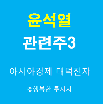  윤석열 관련주3 - 윤석열 정책주 -일자리 관련주, 국가균형발전정책 관련주, 반도체 관련주, 재건축 관련주-대선후보 관련주 - 대선 테마주 - 정치 테마주