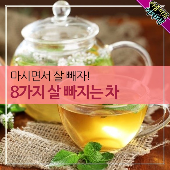  마시면 살 빠지는 차 8가지