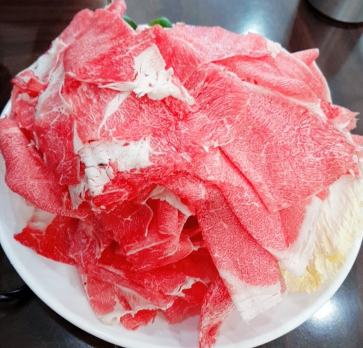  차가네 만두.샤브샤브