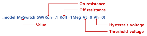 LTspice Switch – Voltage Controlled Switch : 네이버 블로그