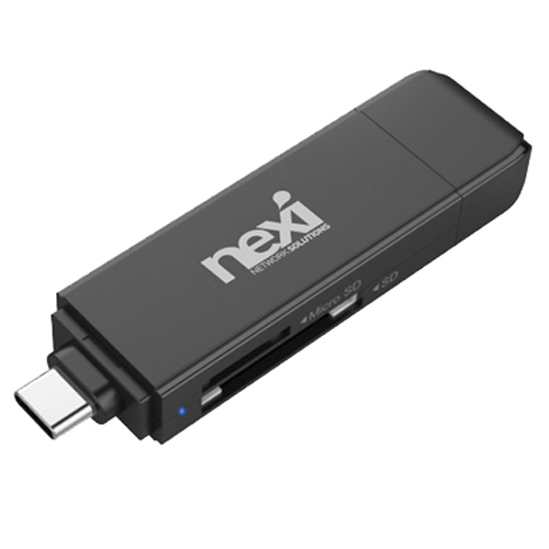 인지도 있는 넥시 USB3.1/3.0 OTG 카드리더기 마이크로 SD 카드 NX-U3130CR NX610, 블랙, 1개 좋아요 인지도 있는 넥시 USB3.1/3.0 OTG 카드리더기 마이크로 SD 카드 NX-U3130CR NX610, 블랙, 1개 좋아요