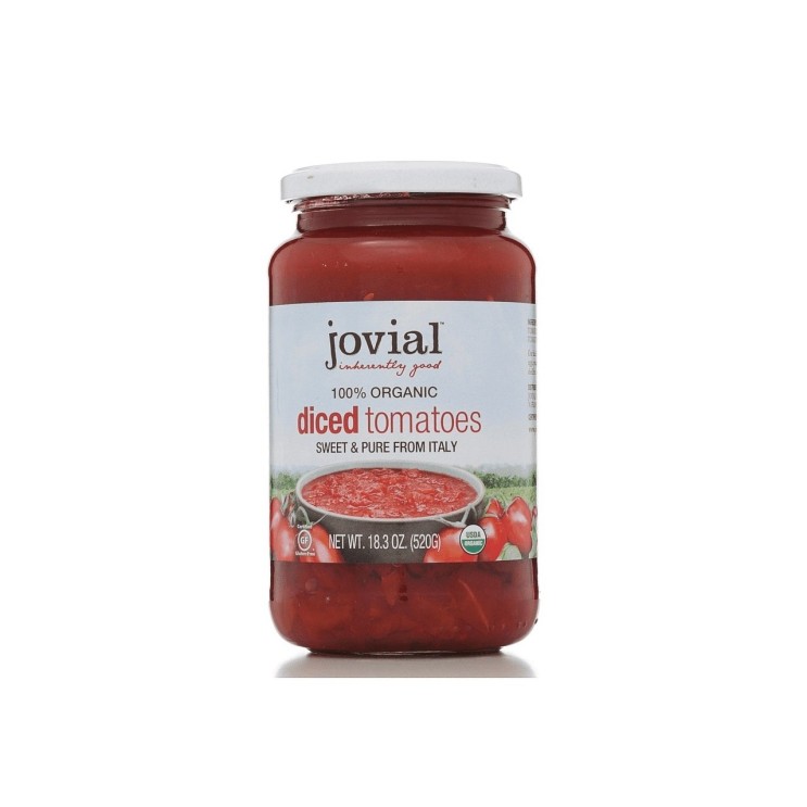 인기있는 Jovial 100% 오가닉 다이스드 토마토 통조림, 520g, 1개 추천해요