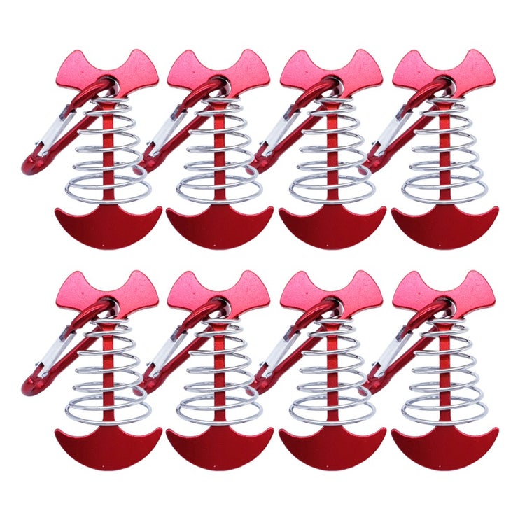 당신만 모르는 304 스테인리스 오징어 데크팩 카라비너 포함 8개입 세트 캠핑, 오징어 데크팩 8개입 세트 좋아요 당신만 모르는 304 스테인리스 오징어 데크팩 카라비너 포함 8개입 세트 캠핑, 오징어 데크팩 8개입 세트 좋아요