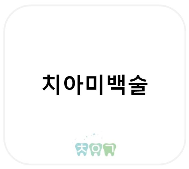  치아미백술에 대해 알아보기