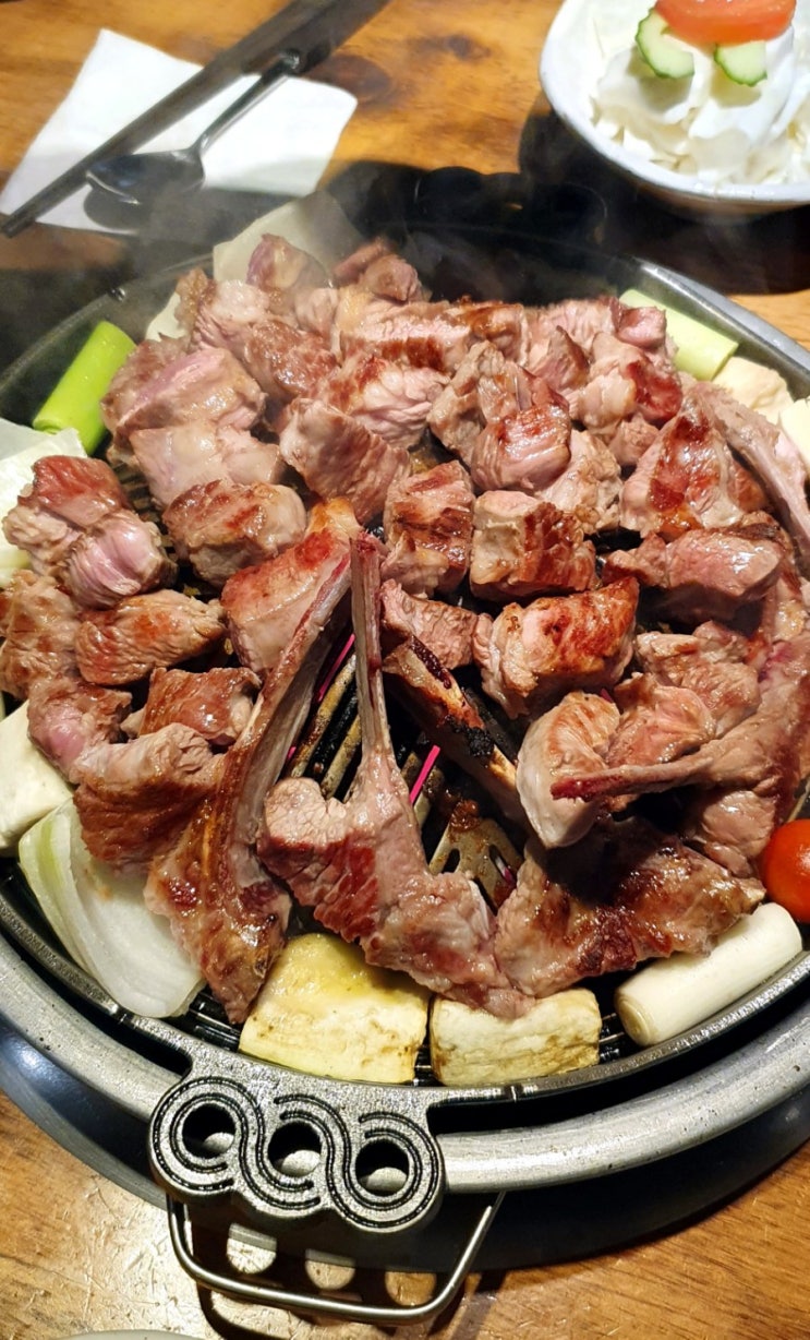  분당맛집 정자동 미방 생양갈비 구이 추천 (블챌 오늘일기 Day 10)