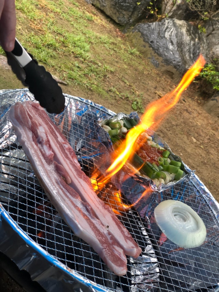 비오는날 파주 하루정원펜션 1박 하고 옴