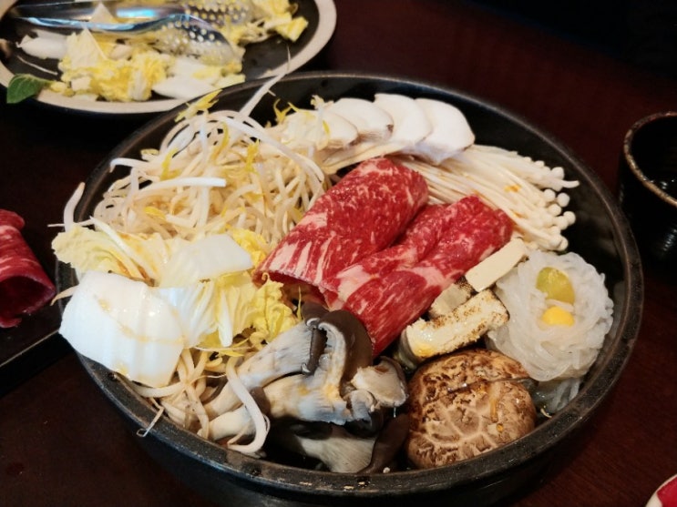  상암동맛집 상암점심 옥소반 단짠단짠 스키야키