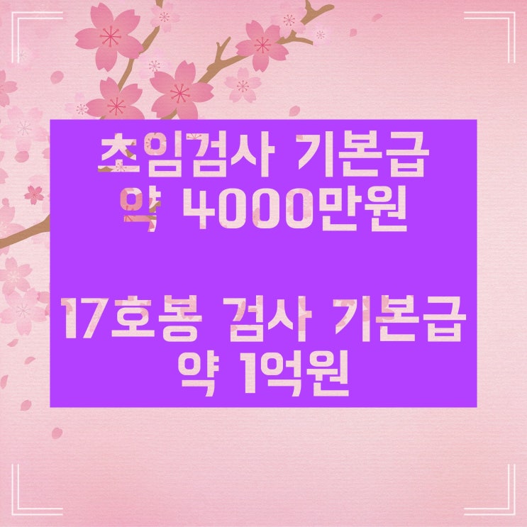 검사 연봉 얼마 정도인지 알아봅시다. 검사 연봉 얼마 정도인지 알아봅시다.