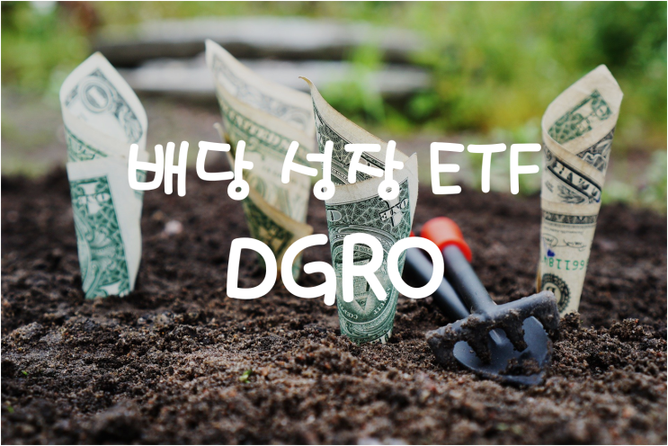  미국 배당 성장주들로 구성되어 있는 DGRO ETF 분석