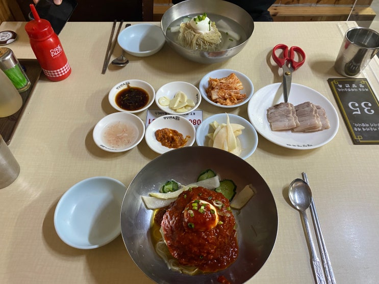  장충동 평양냉면 맛집) 미쉐린 가이드 선정 3대째 전통맛집 '평양면옥' #내돈내먹