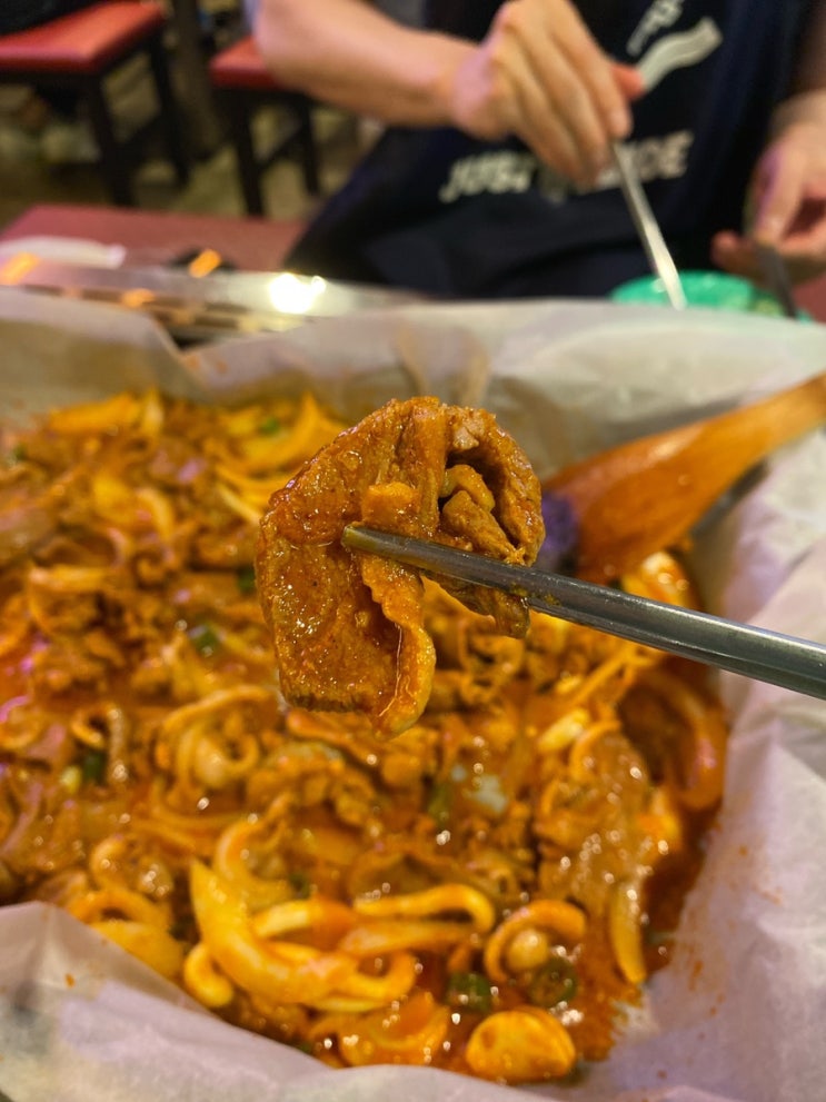 [김포장기동맛집] 김포오리고기맛집 기순네 오리상회 매콤한 오리주물럭 