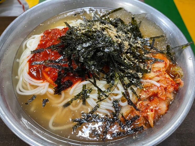 인천서구_가슴까지 시원한 냉 김치말이국수 맛집 "들낙" (손칼국수/냉·온 묵사발)