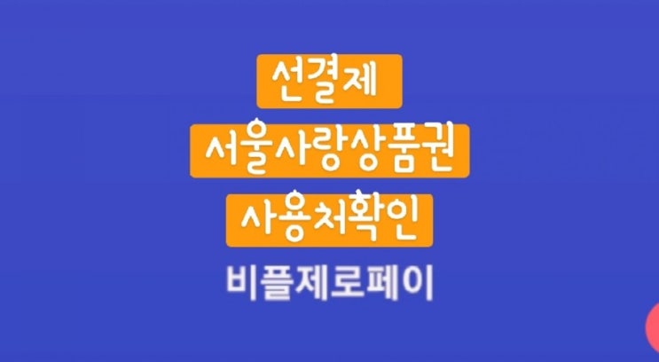 선결제 서울사랑상품권의 유효기간이 5월 31일로 만료 선결제 서울사랑상품권 사용처확인 제로페이가맹점찾기 지맵사용방법