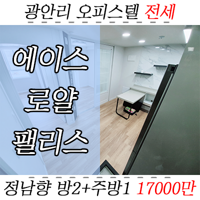 '금련산역 + 광안리' 신축 오피스텔 전세 광안동 에이스로얄팰리스 '금련산역 + 광안리' 신축 오피스텔 전세 광안동 에이스로얄팰리스