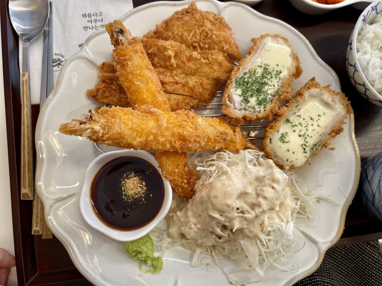 양재시민의숲 맛집 '수작가츠' 양재점 양재시민의숲 돈까스 점심