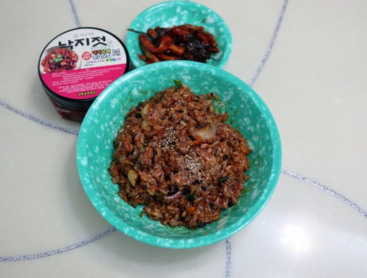  낙지젓갈볶음밥 덕적상회 낙지젓갈로 맛있게 만들기