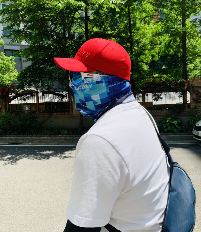  자외선 차단 마스크 자전거 탈 때 필수 아이스 스카프