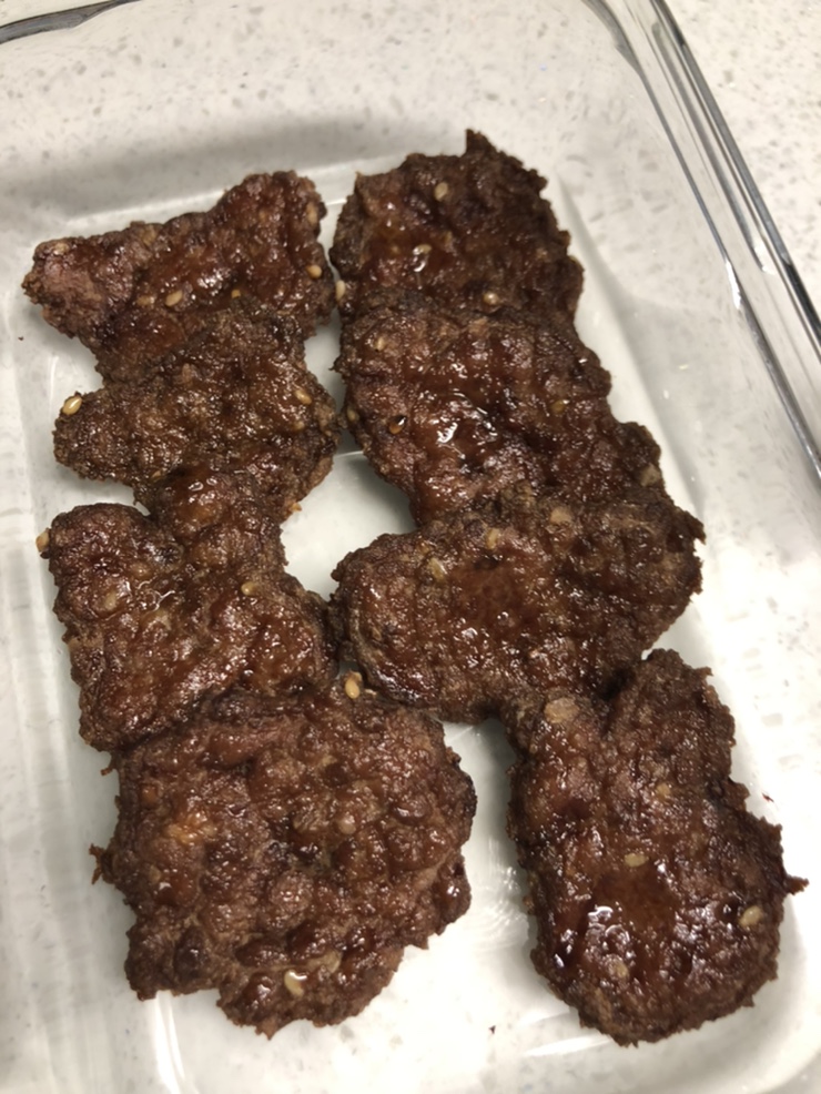  13개월아기반찬 소고기반찬 섭산적