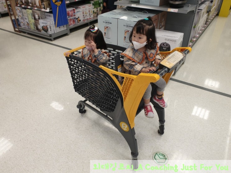  (소중한일상) 쌍둥이자매 _ 이마트 나들이