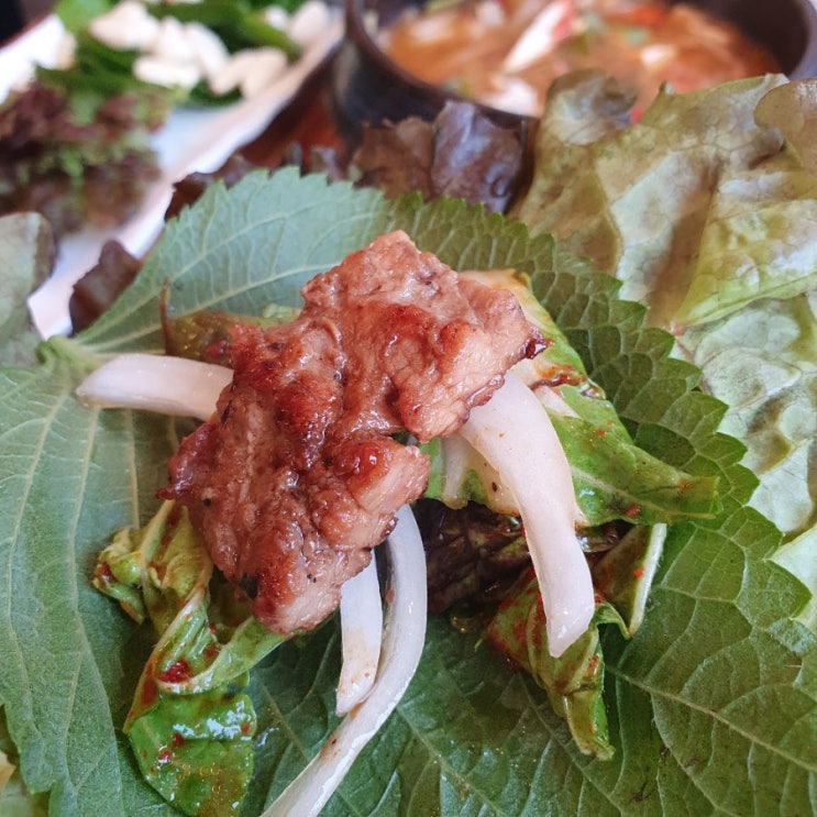  안락동맛집, 안락동고기집 / 뜰안채
