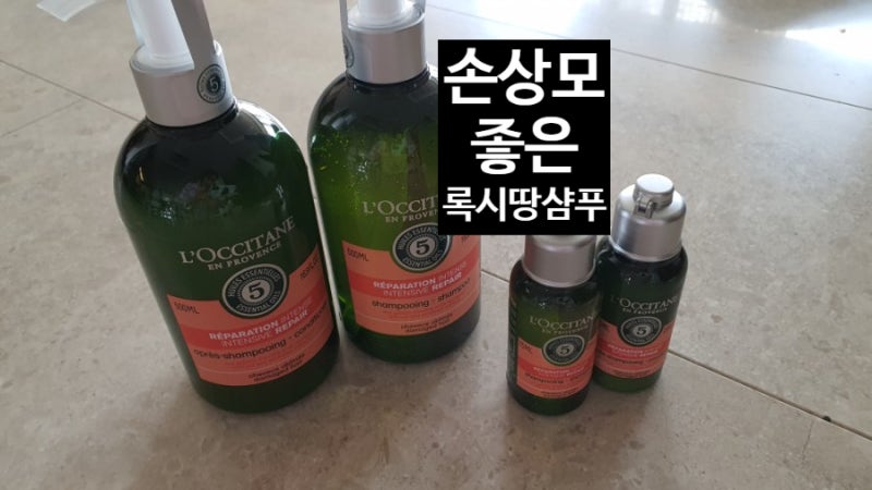 록시땅 리페어 샴푸- 손상모발케어샴푸&트리트먼트 추천 [고을의 명품스토리]