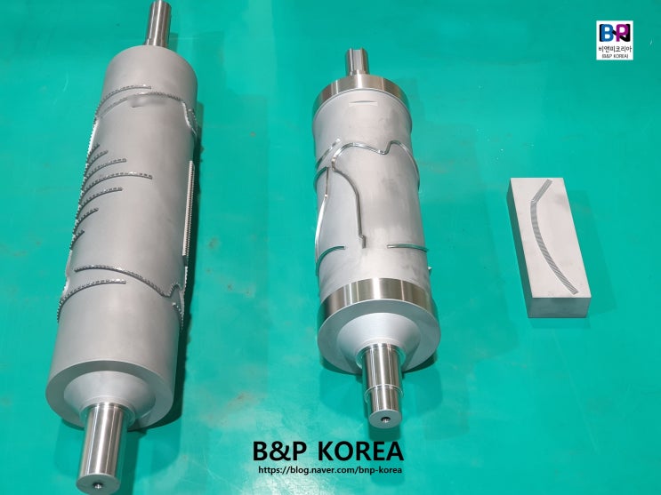  마스크금형 2D 마스크롤러 1세트 샘플 가공