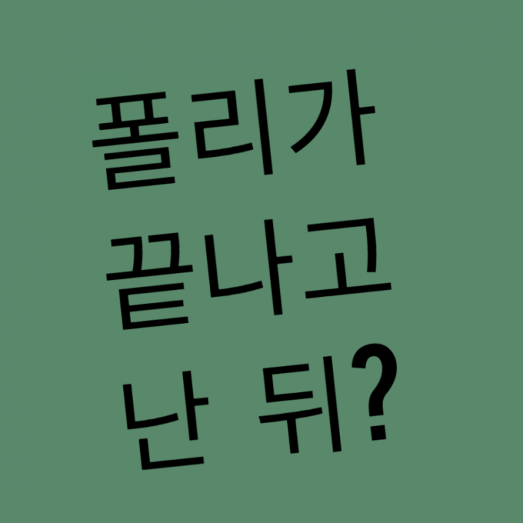 (목동영어학원) 폴리 다음에는 어디로 가나요?