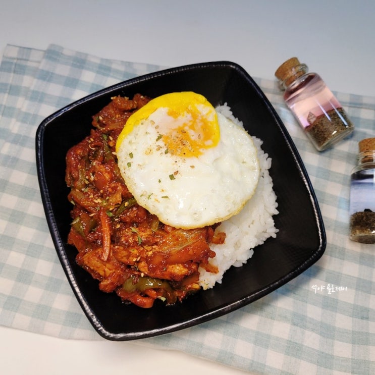 중화비빔밥 만들기 간장으로 불맛내는법 중화비빔밥 만들기 간장으로 불맛내는법