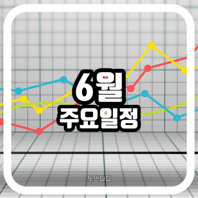6월 주요 일정 - G7정상회담, 미러 정상회담, FOMC, 선물옵션만기일 일정