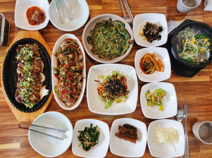  순천시청맛집 해강 떡갈비&게장, 푸짐했던 가성비 룸식당한정식