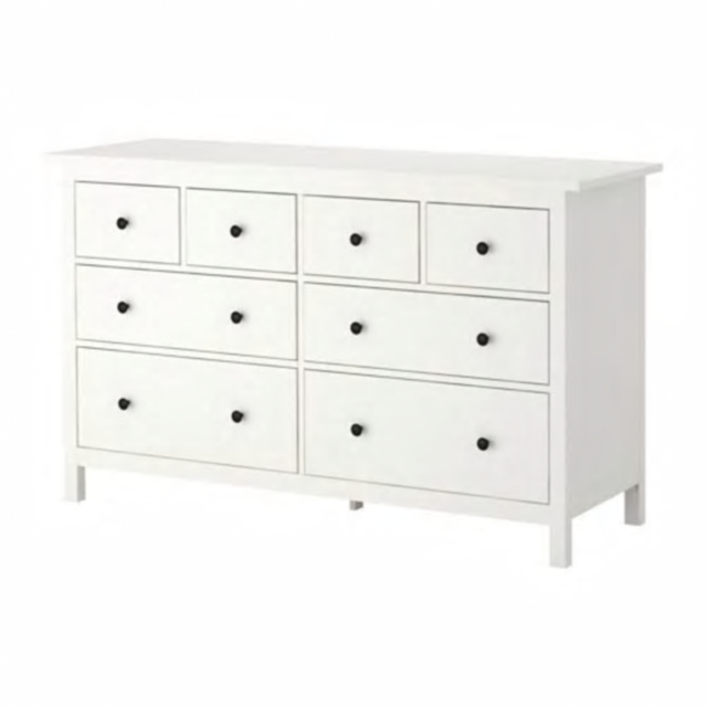 리뷰가 좋은 무료조립 이케아정품 HEMNES 헴네스 8칸서랍장-화이트(서울및수도권일부) 서랍장, 화이트 스테인(서울및수도권일부주문가능) 좋아요