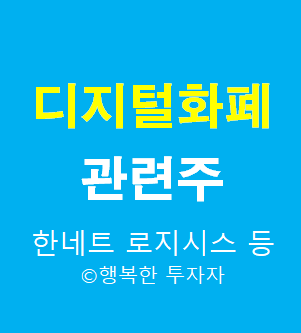  디지털화폐 관련주 - CBDC 테마주 - 디지털 위안화 - 디지털 달러