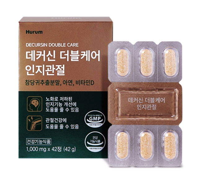  휴럼/데커신 더블케어 인지관절 효능