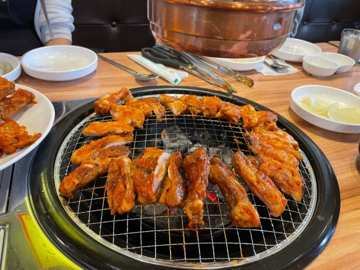  내돈내산 줄서서먹는 닭갈비집 <진미숯불닭갈비>- 색다른 닭갈비가 땡긴다면 바로 여기!