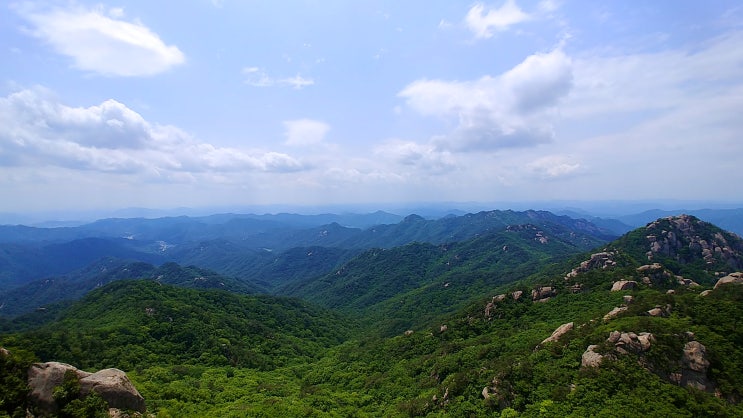 속리산 등산코스 (법주사 - 문장대 - 신선대 - 속리산 정상 천왕봉 - 법주사 원점회귀)