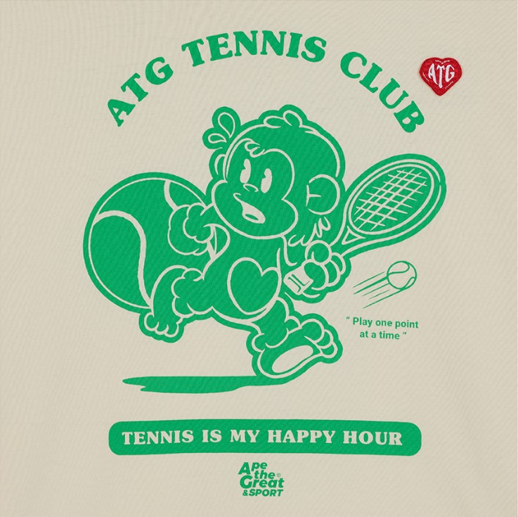  여름 반팔티셔츠 추천! 키키히어로즈 ATG SPORT GRAPHIC TEE IVORY 리뷰!
