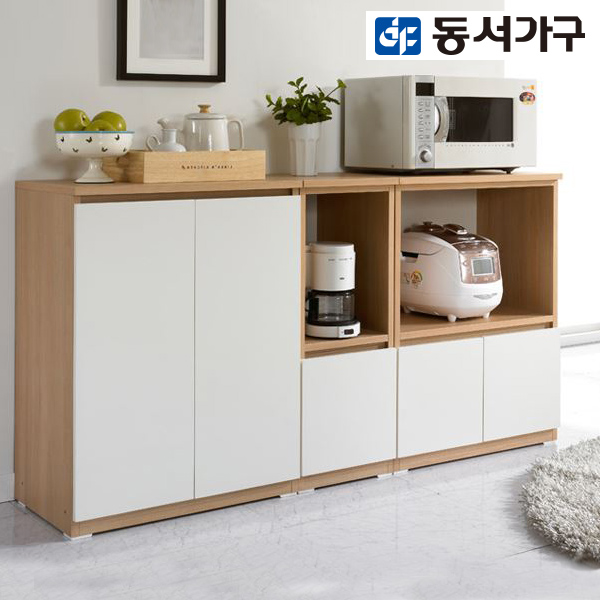 당신만 모르는 동서가구 멜로디 수납장SET (렌지대+수납장2) DF901817 좋아요