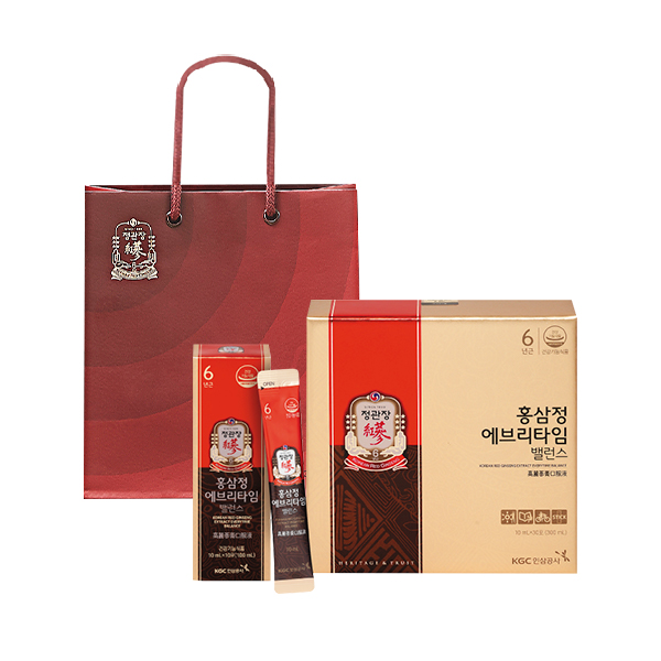 후기가 좋은 정관장 홍삼정 에브리타임 밸런스 + 쇼핑백, 10ml, 30포 ··· 후기가 좋은 정관장 홍삼정 에브리타임 밸런스 + 쇼핑백, 10ml, 30포 ···