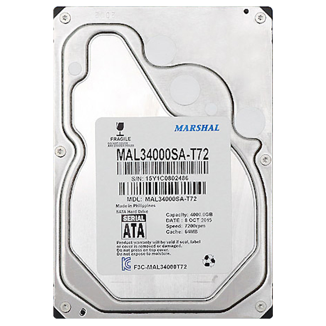 잘나가는 레토 마샬하드디스크 데스크탑용 HDD, 상품명:마샬 3.5형 HDD 4TB 좋아요 잘나가는 레토 마샬하드디스크 데스크탑용 HDD, 상품명:마샬 3.5형 HDD 4TB 좋아요
