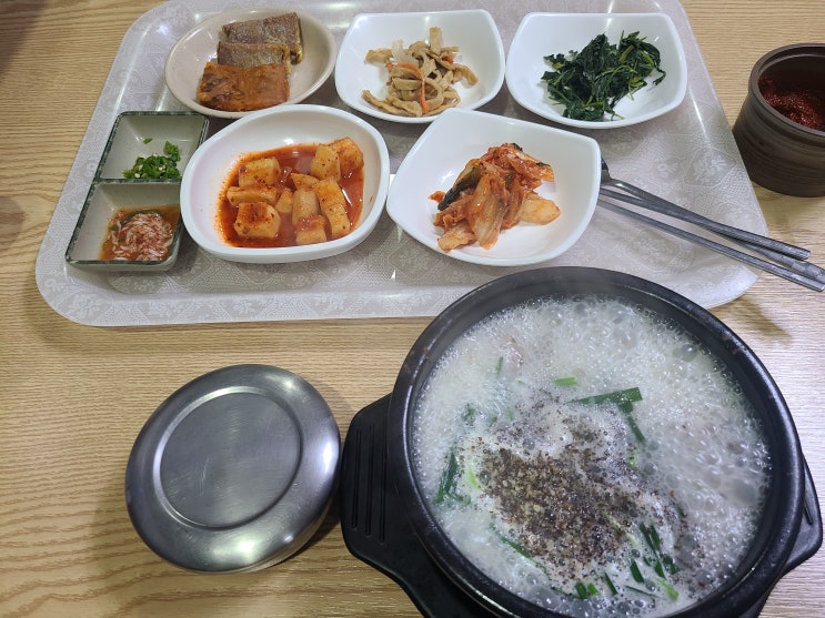  곰탱이.순대국 소머리국밥(둔촌동) !!