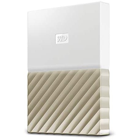 요즘 인기있는 Western Digital WD 1TB My Passport Ultra Portable External Hard Drive - USB 3.0 - White-Gold