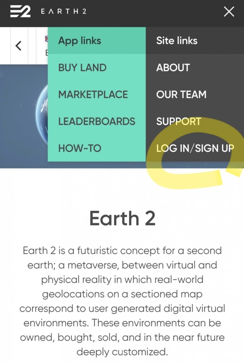 Earth 2 가상부동산구매하기 : 네이버 블로그