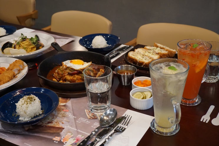  플랜테리어가 매력인 여수 죽림 맛집, 부엉이돈까스