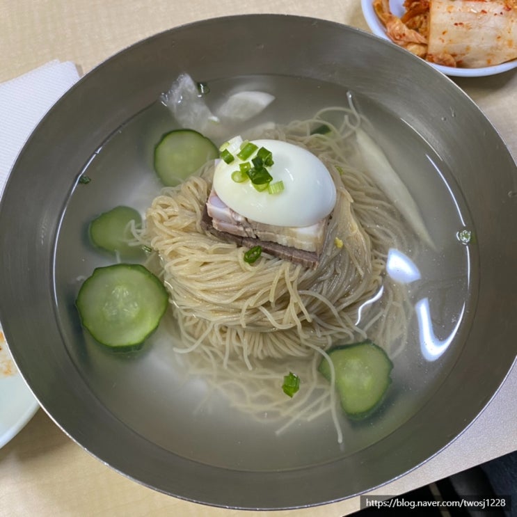  평양면옥 장충동 맛집 미쉐린 선정 평양냉면