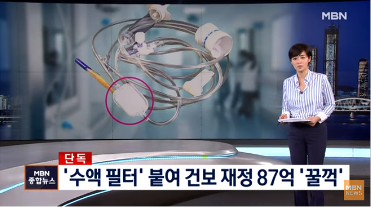 '수액 세트'에 필터 끼워넣고 건강보험 청구…건보 재정 87억 '꿀꺽' '수액 세트'에 필터 끼워넣고 건강보험 청구…건보 재정 87억 '꿀꺽'